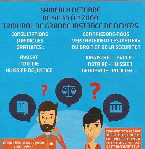 Journée des professions du droit et des métiers de la sécurité