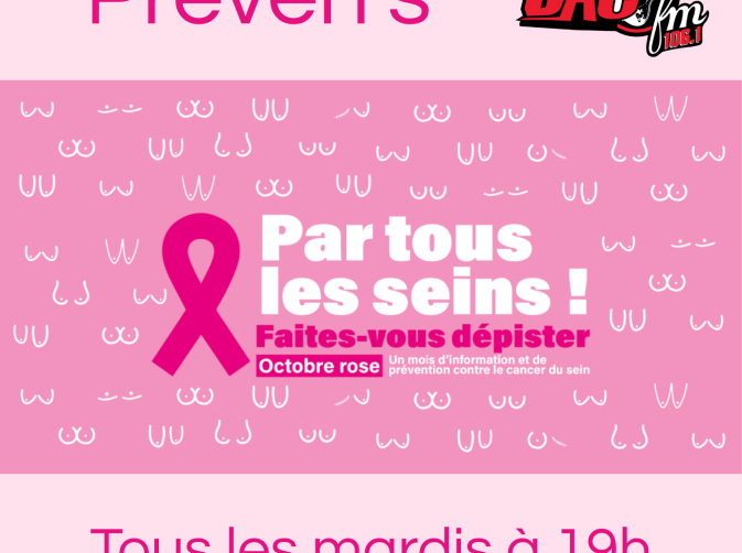 Bac FM aux couleurs d'Octobre Rose