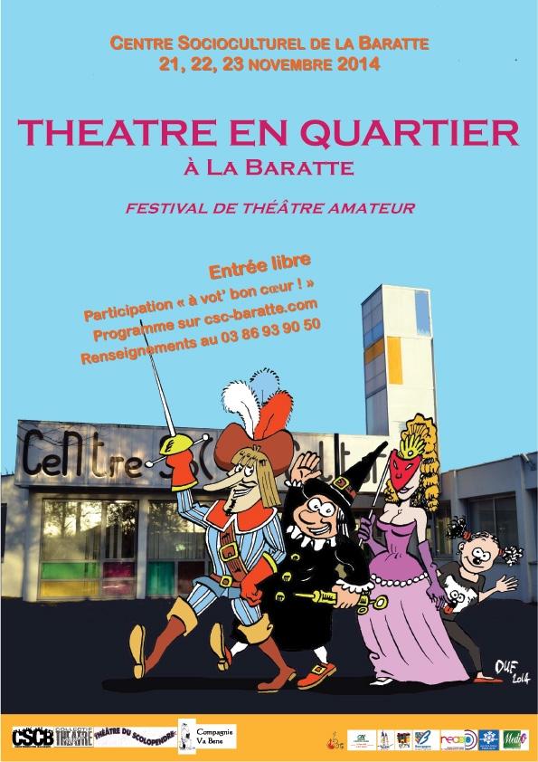 Bac FM partenaire de Théâtre en Quartier à la Baratte