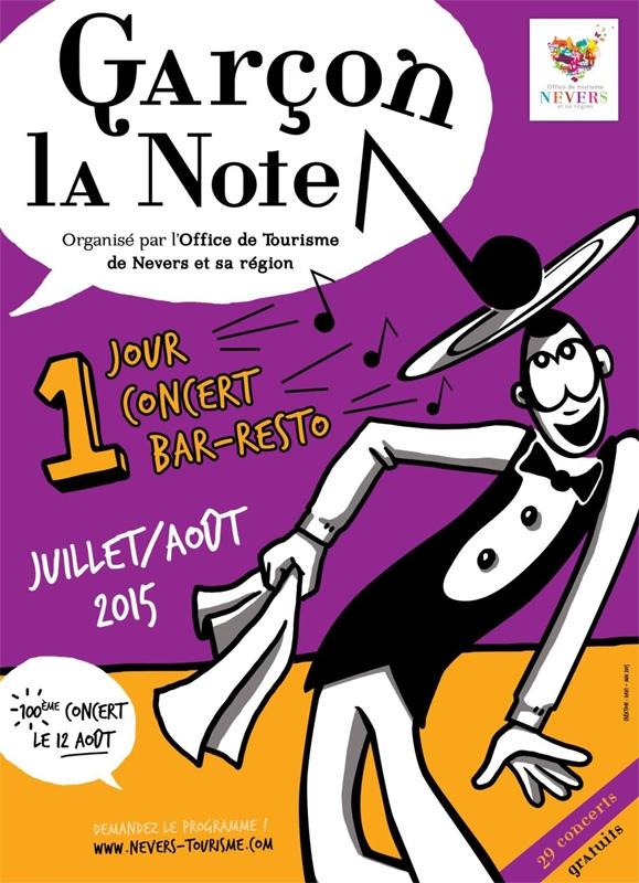 Bac FM partenaire de Garçon La Note
